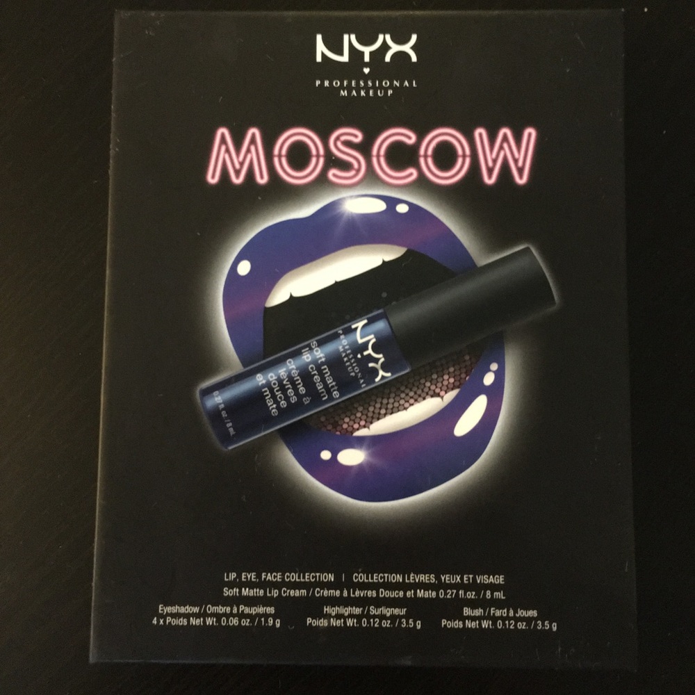 NIB. NYX Moscow Palette